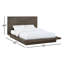 Lit plateforme en bois massif Brooks-48004818