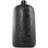Ceramic Decorative Black Vase with Geometric Etchings-257359781