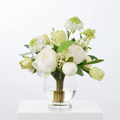 Faux Floral in Vase