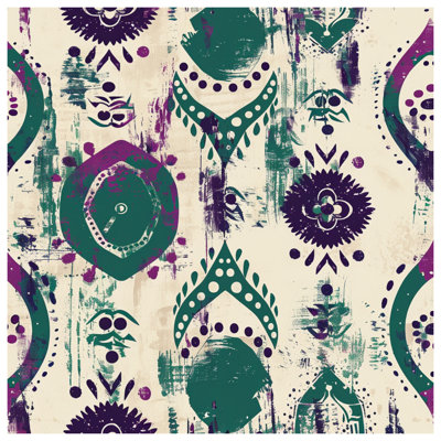 Housses de couette à motif abstrait bohémien