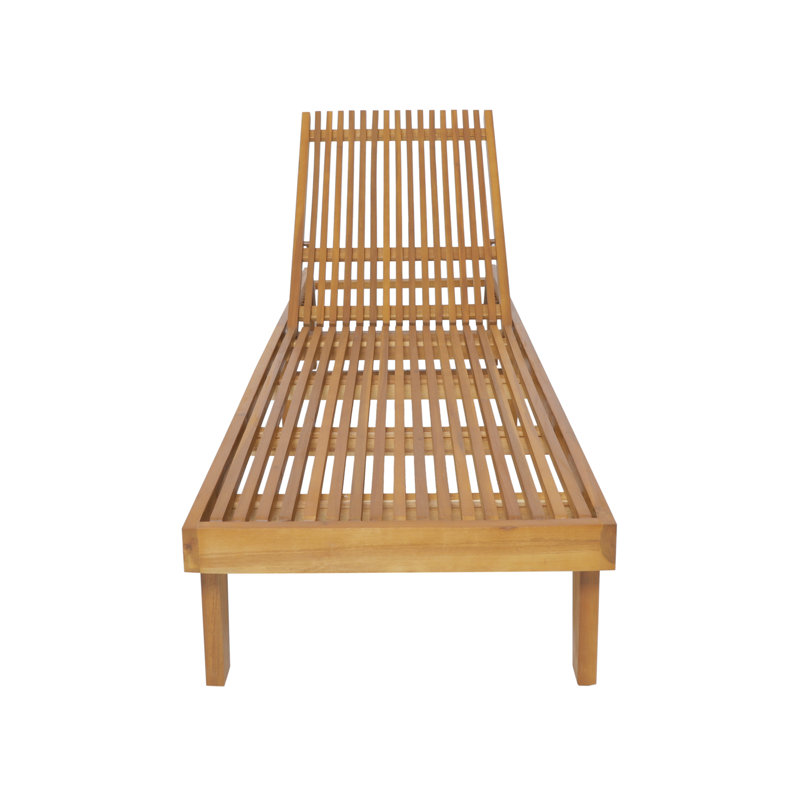 Chaise Lounge Chair, Teak