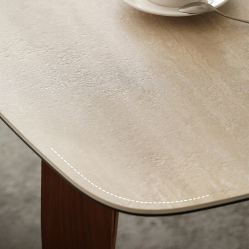 French Minimalist Design Rectangular Dining Table