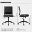 Chaise de conférence ergonomique et réglable Amaiia-372519