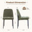 Fabric Upholstered Parsons Side Chair Dining Chair-2021003966