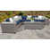 Avione 9 Piece Sectional Seating Group with Cushions