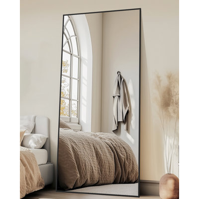 Large Decorative Floor Mirror, Full Length Cheval Standing Mirror For Bedroom Decor, Living Room