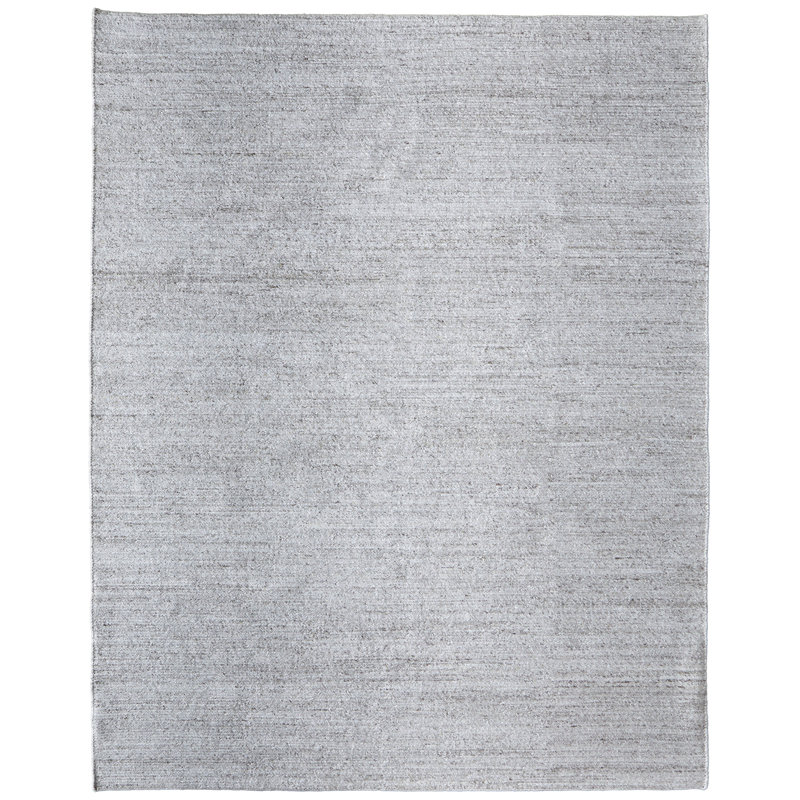 Tapis moderne Kennell par Thom Filicia, Gray, Rectangle 9 pi 6 po x 13 pi 6 po
