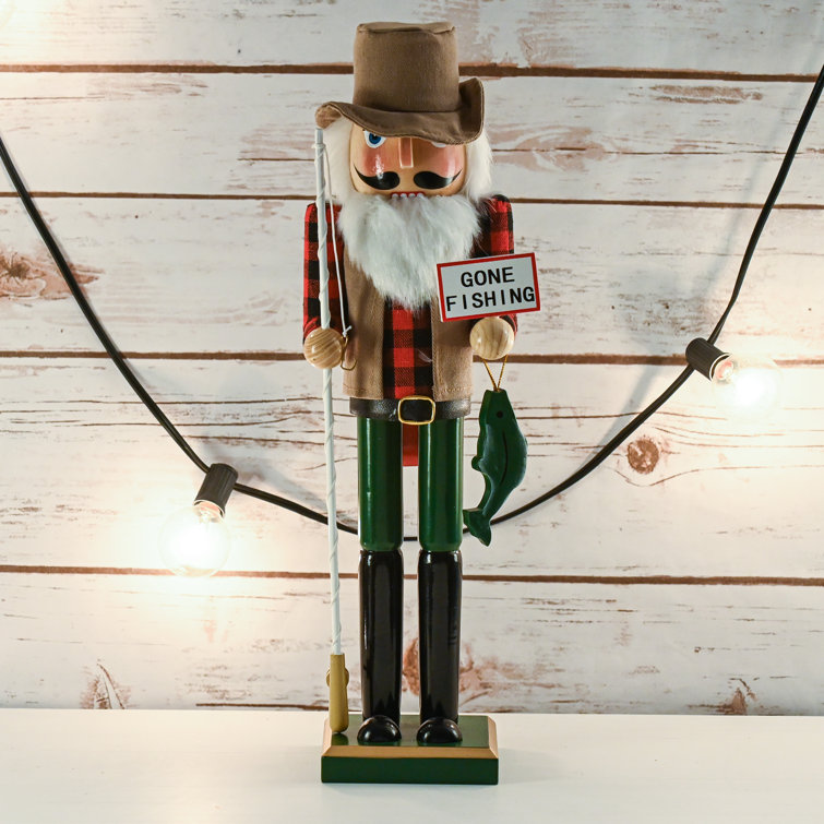 The Holiday Aisle® Christmas Fisher Man Nutcracker