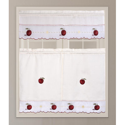 Cullum Cotton Blend Tailored Kitchen Curtain