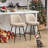 Sheresa Swivel Upholstered Counter Stool with Metal Frame-1413930400-1413930413
