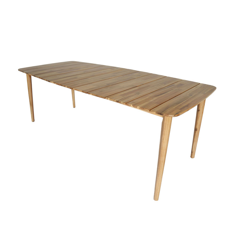 Table de salle à manger en bois Lateshia