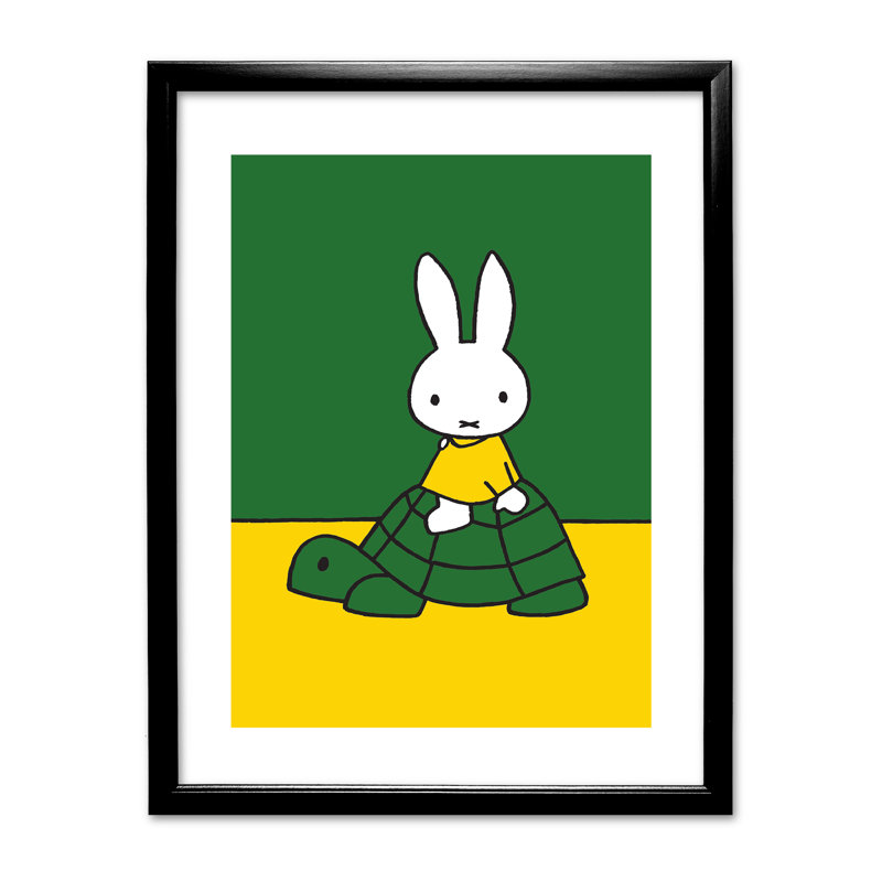 Dick Bruna - Single Picture Frame Print, Black