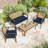 Outdoor Seat Cushions 3” Replacement Cushions Set-699740661