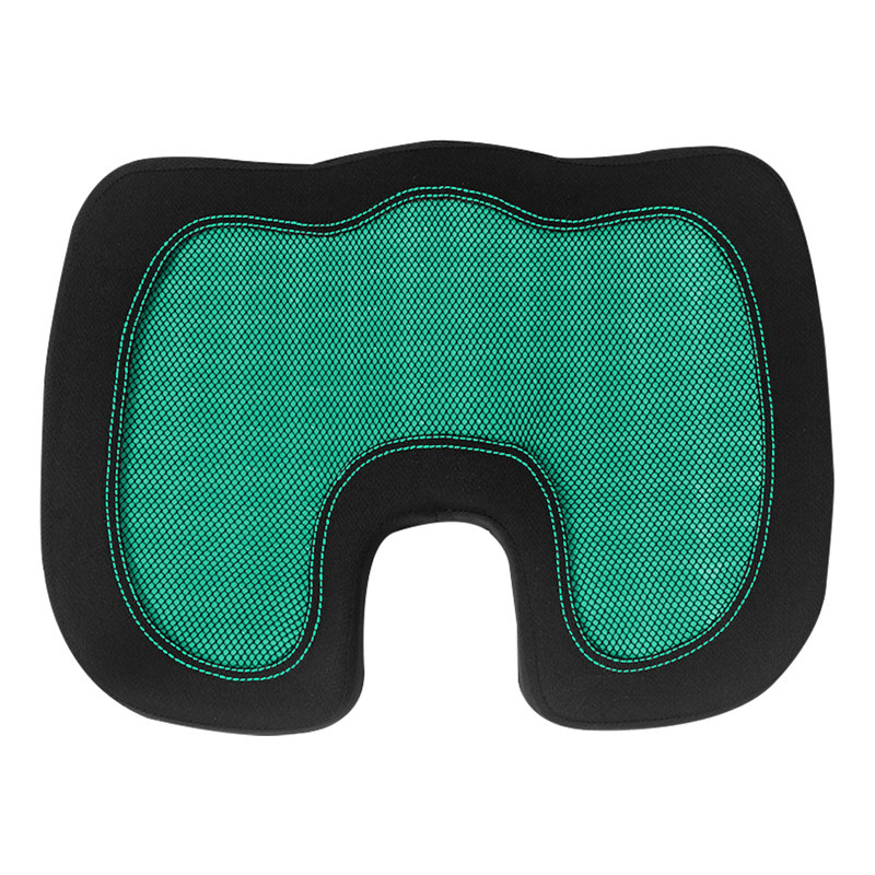 Ergonomic Gel Car Seat Cushion, Green