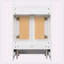 [Cabinet seulement] Meuble-lavabo blanc (lavabo non inclus)