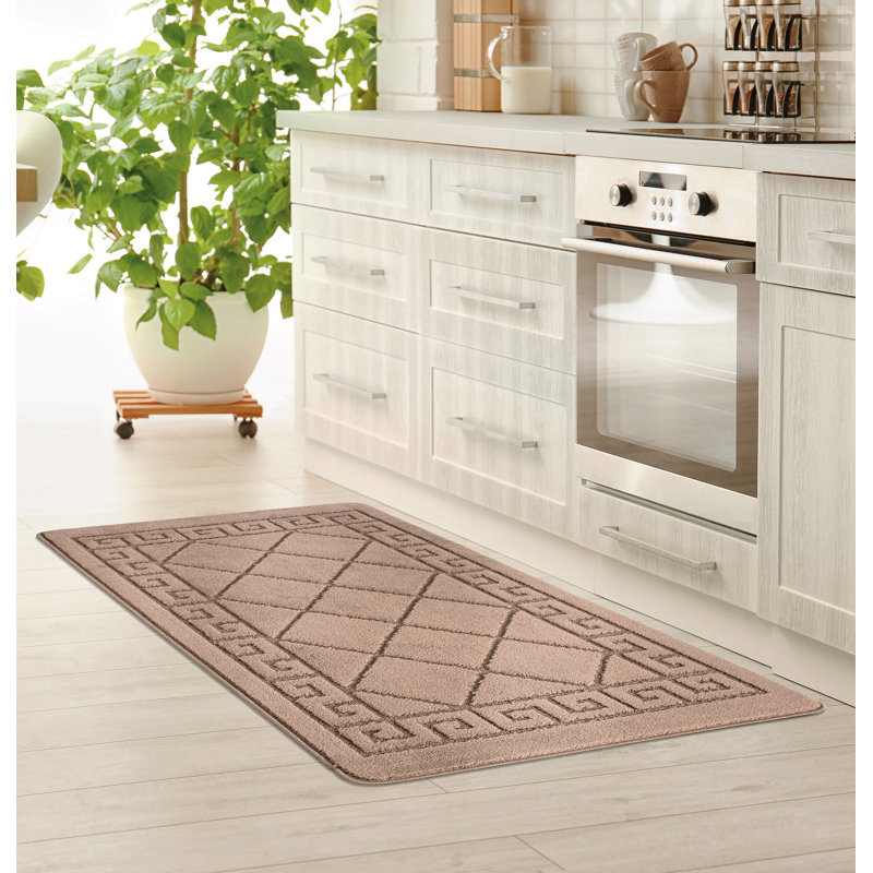 Klisha Geometric Area Rug, Runner 80 x 300cm