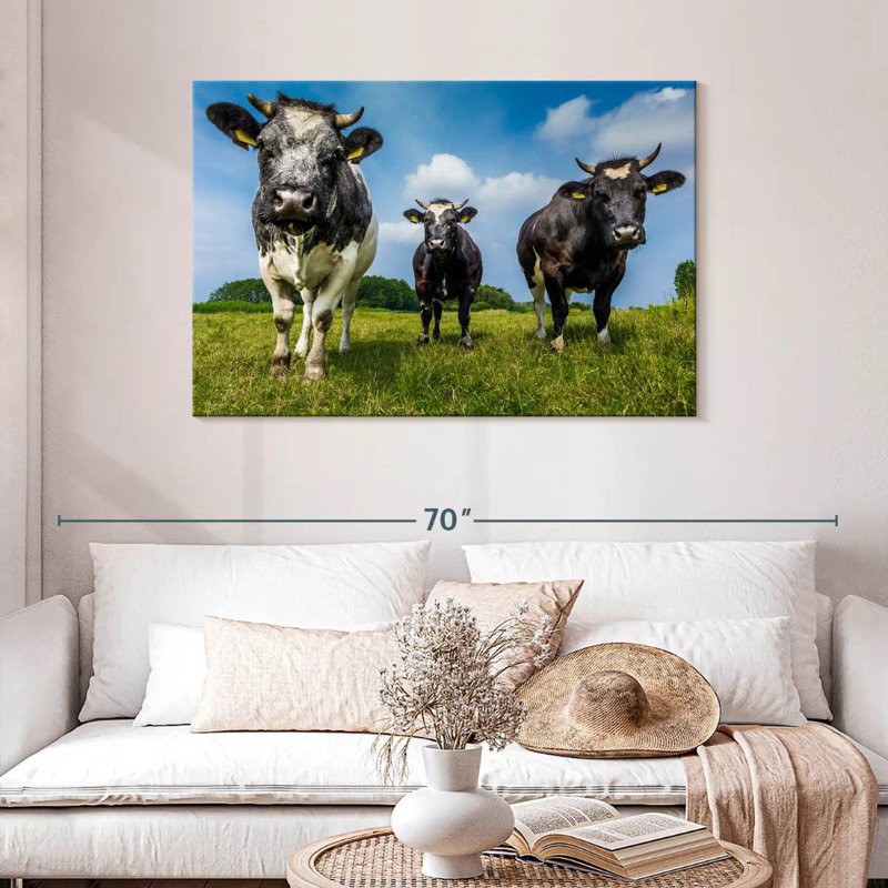 Vache, H 30 po x l 45 po