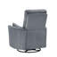 Fauteuil inclinable et pivotant, 2 coussins, velours côtelé Rix-113497010