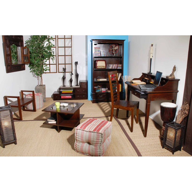 Xavie 180 cm H x 98 cm W Standard Bookcase