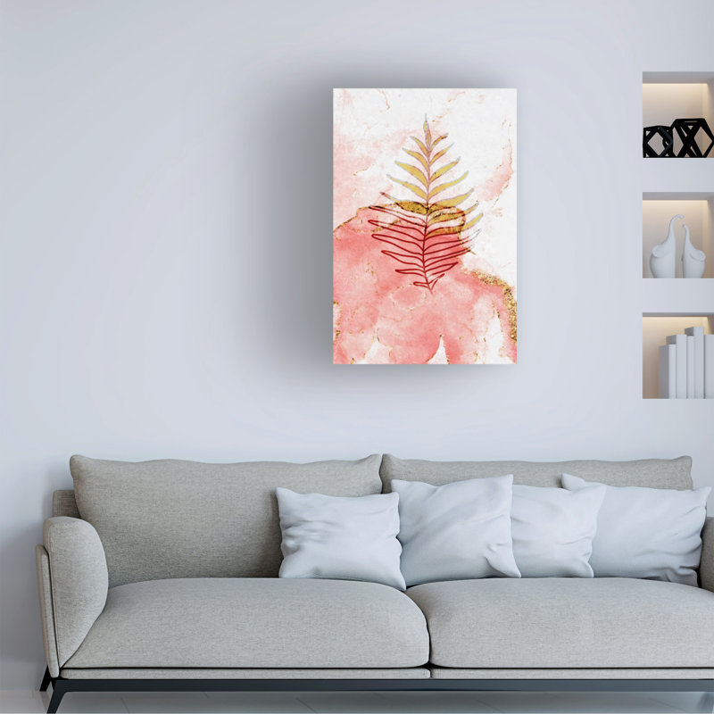 Art sur toile Fadil Roze Oclier, H 47 po x l 30 po x P 2 po