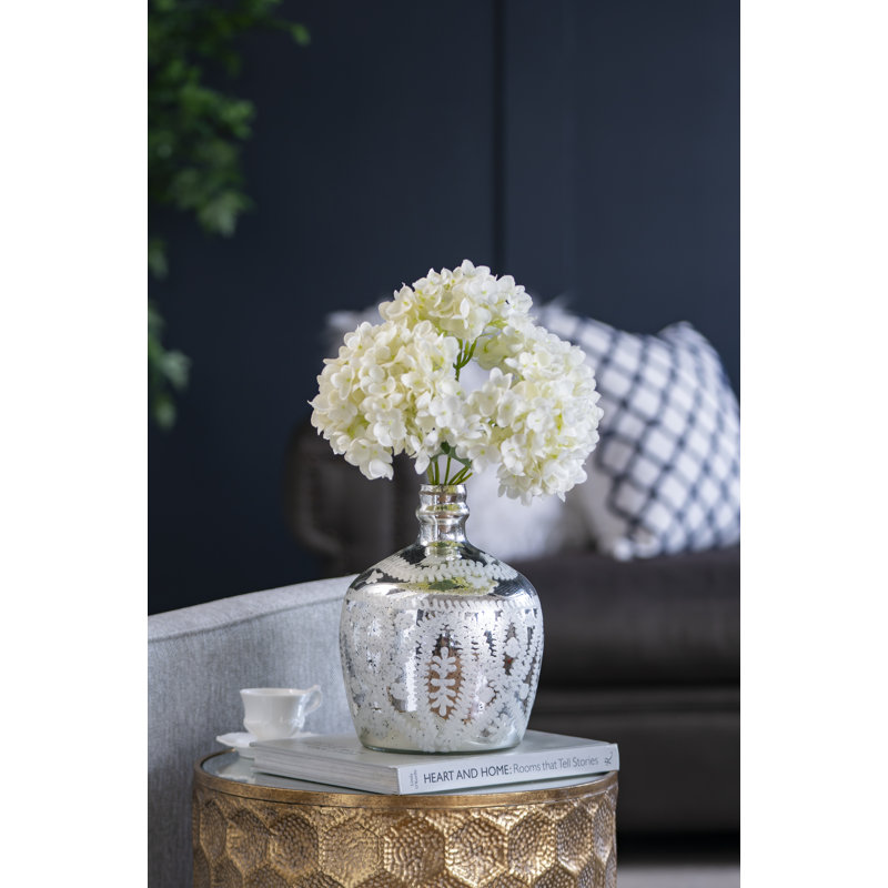 Vase de table en verre