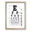 Eye Test Chart - Framed Print-62796762-62796763