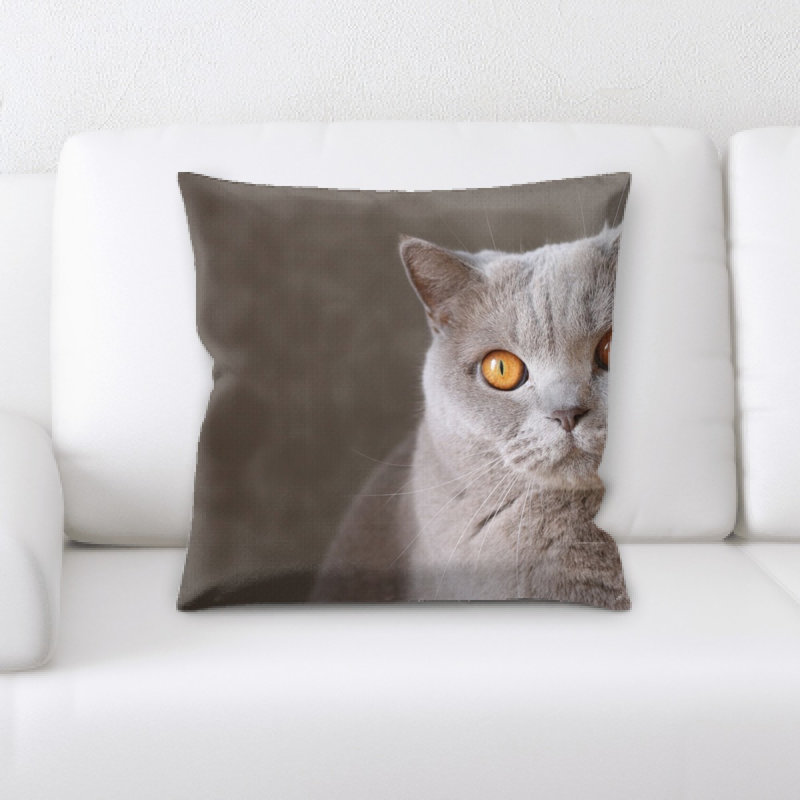 Coussin décoratif animal