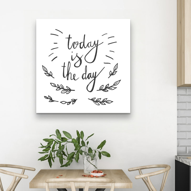 Today is the day - 32"x32" art on canvas