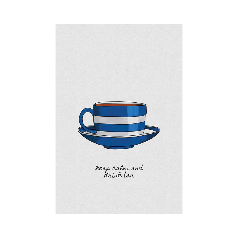 Keep Calm And Drink Tea by Orara Studio - Gallery-Wrapped Canvas Giclée on Canvas, Wrapped Canvas