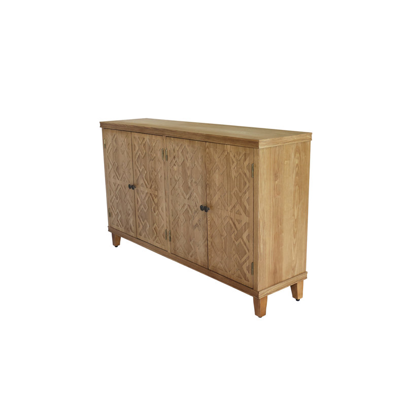 Console 59 po brune pour l'entrée, les portes et l'apparence sophistiquée