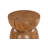 Wood Hourglass Stool