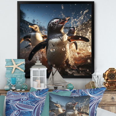 Valse pingouin aquatique ludique