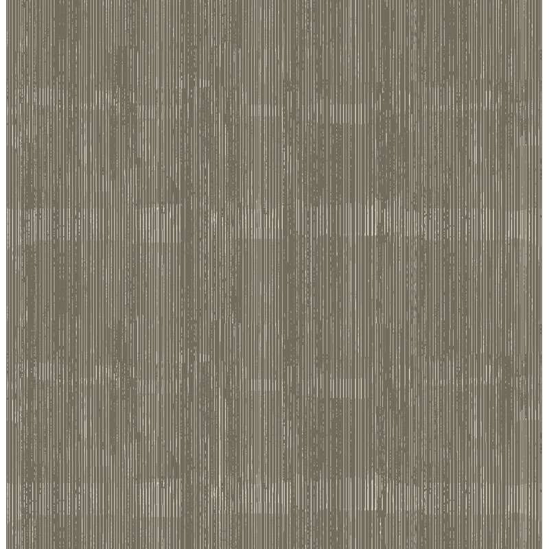 Somerset Stone Abstract Stripe Wallpaper, Gray