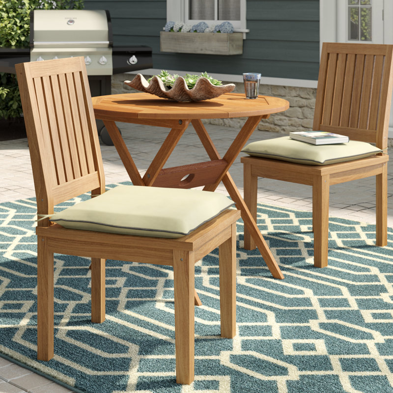 Coussin de chaise de salle à manger Sunbrella Rollings, H 2 po x l 21 po x P 19 po