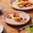 12 Pieces Modern Stoneware Dinnerware Set, Service For 4-111135922