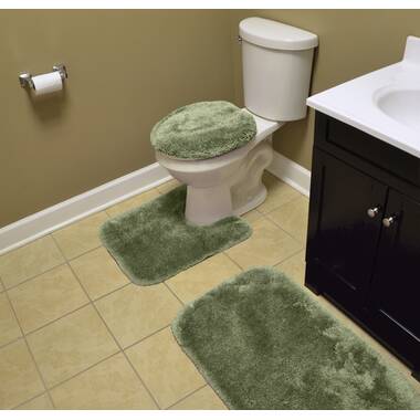 Wade Logan® Mccluney Traditional Nylon 2 Piece Bath Rug Set with