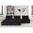 160"W Velvet 5 Pc Sectional Sofa Ottoman-1690312737
