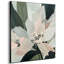 Magnolia blanc moderne, grandes illustrations de peinture florale, très grand encadré, impression d'art mural (assemblage requis-105075769