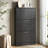 18 Pair Shoe Storage Cabinet with 3 Flip Drawers-291646942