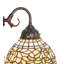 Meyda Tiffany & Stained Glass Arched Table Lamp