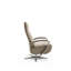 Theodosius 68cm Wide Genuine Leather Swivel-88137791