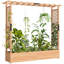 Wood Raised Garden Bed-1897594209
