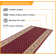 Acree Looped/Hooked Red Indoor Rug