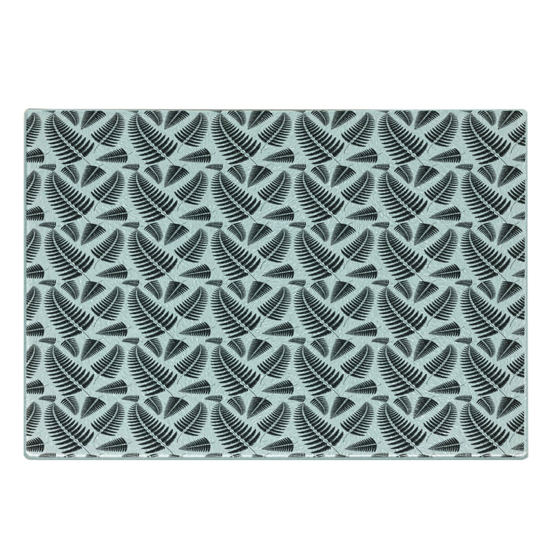 Planche à découper en verre trempé Ambesonne