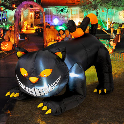 Halloween Cat Decorative Accent