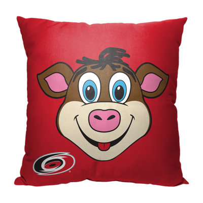 NHL Mascot Love Hurricanes Printed Throw Pillow