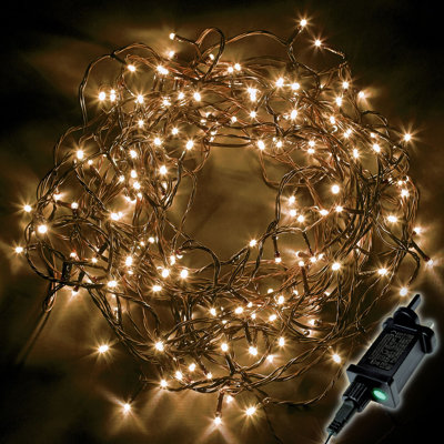 NETTA LED Christmas Tree Fairy String Lights - Plug In with Timer and Memory Functions