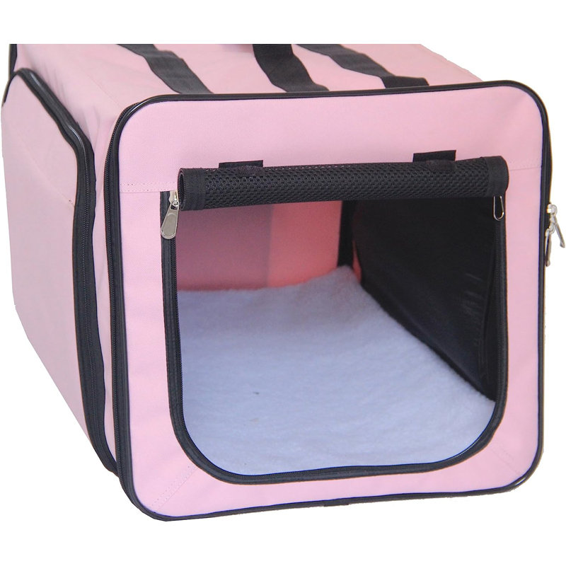 Housse de caisse Delma Pet Life, Rose, H 20,5 po x l 20,5 po x P 27,5 po