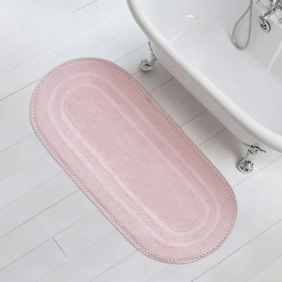 Laura Ashley Camilla Crochet Border Bath Rug