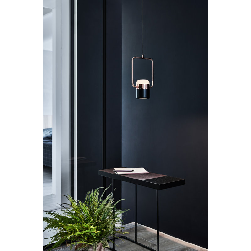 Ling 1 - Light Pendant, 9.5" H x 6.1" W x 3.1" D